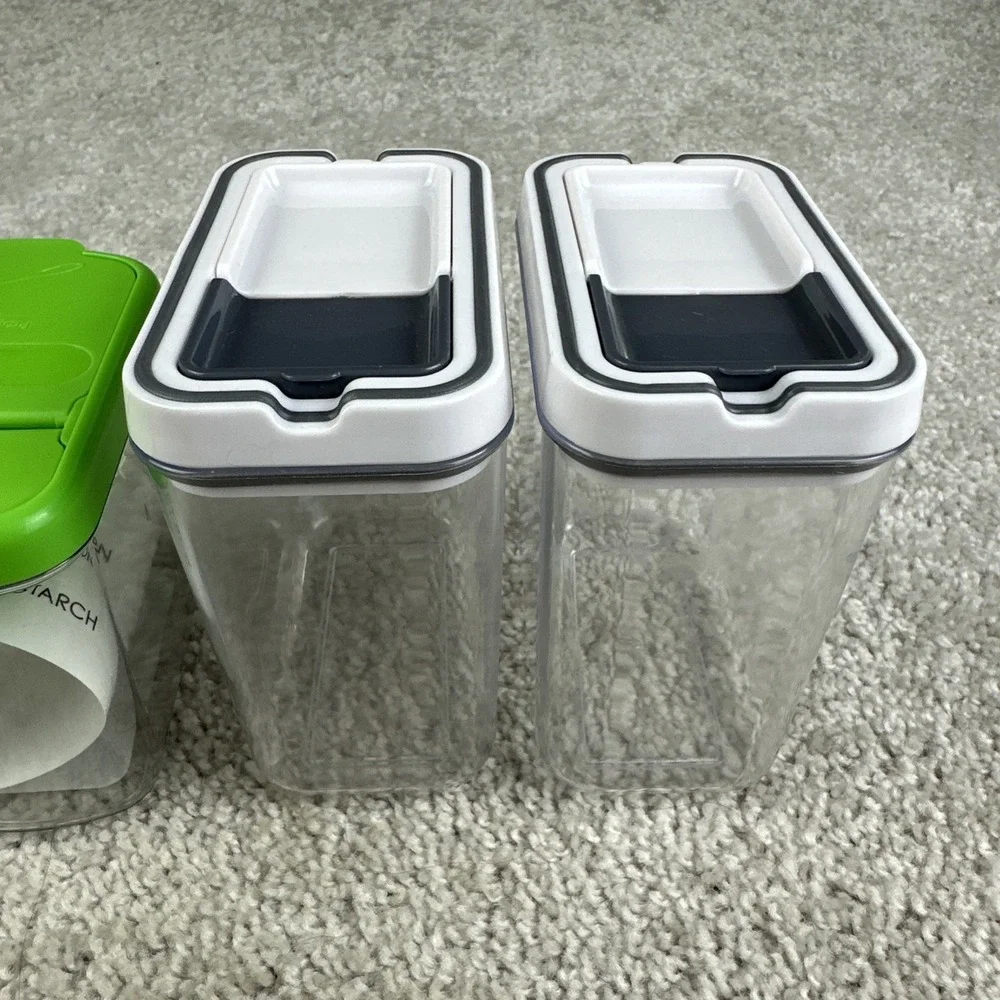 Lot‎ of 5 Misc Brand Small Kitchen Containers for Spices Misc